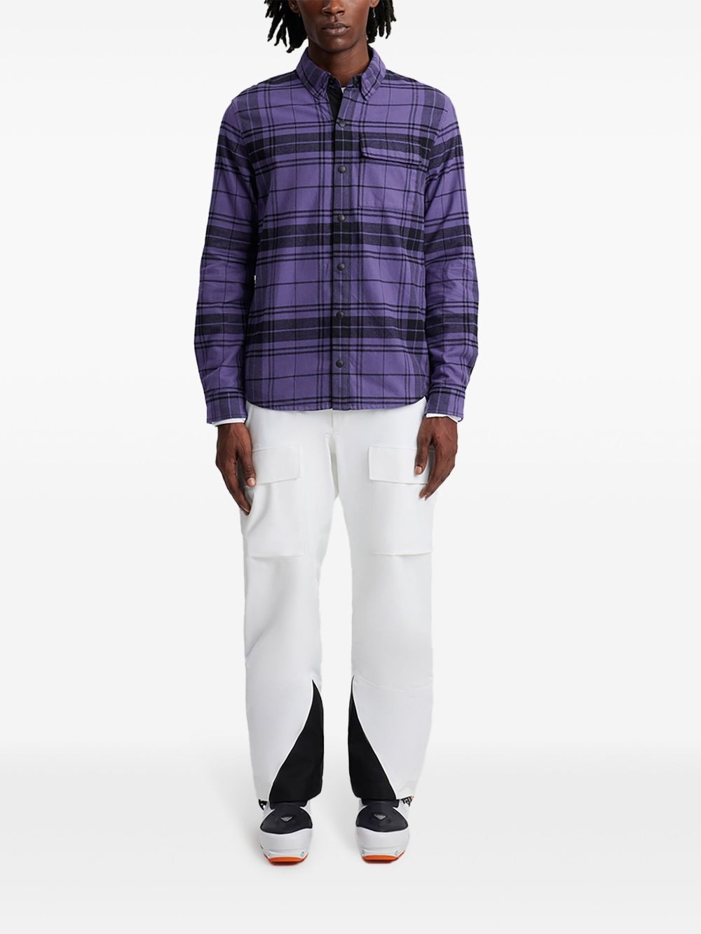 checked shirt - 2