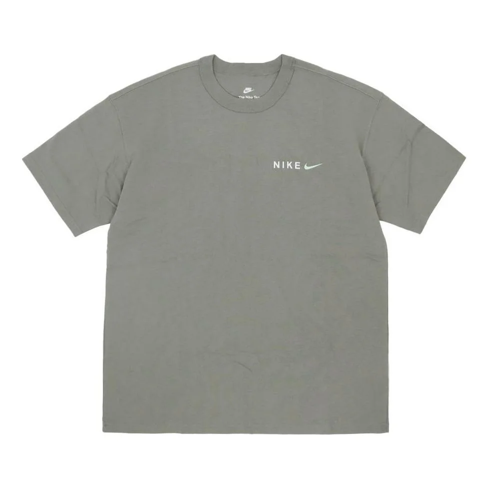 Nike Graphic Print Sports T-Shirt 'Olive Green' HF6172-053 - 1