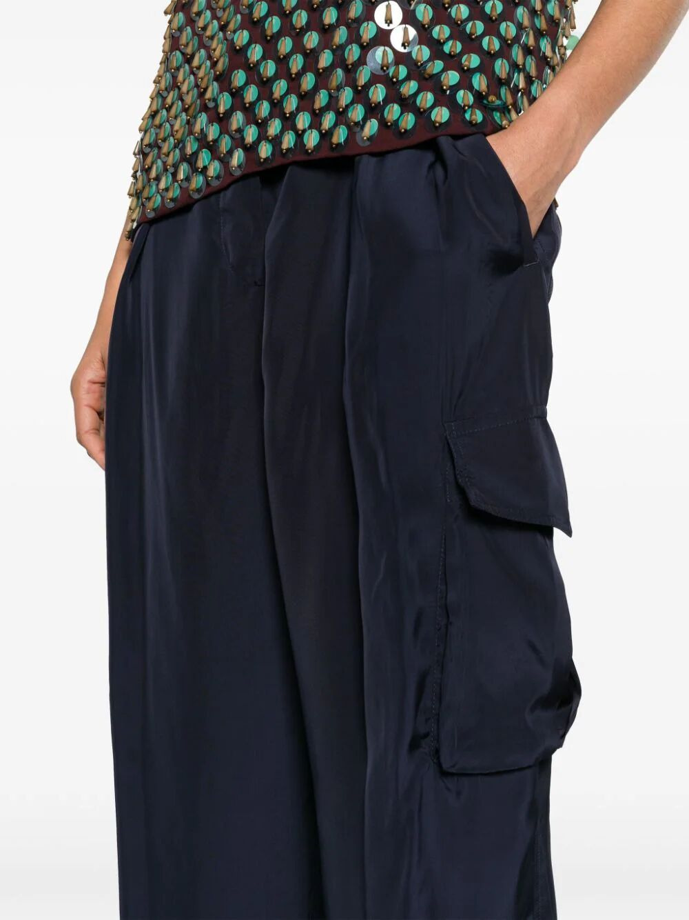 Dries Van Noten Women 01370 Polkar 8374 Pants - 7