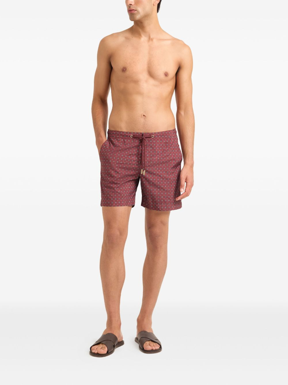 Bulldog drawcord swim shorts - 4