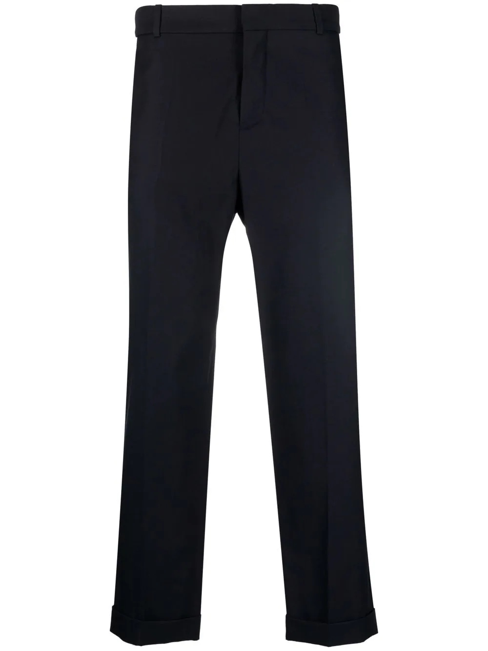 tailored-cut straight-leg trousers - 1