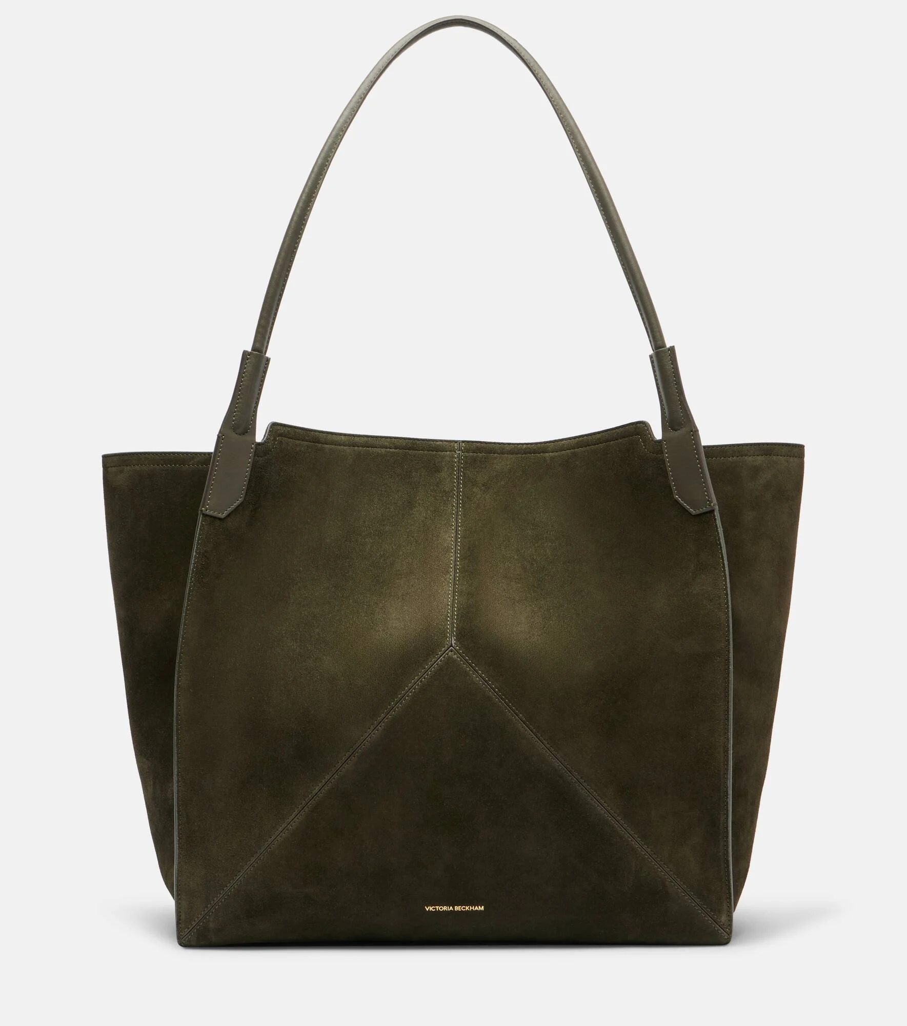 Victoria suede tote bag - 1