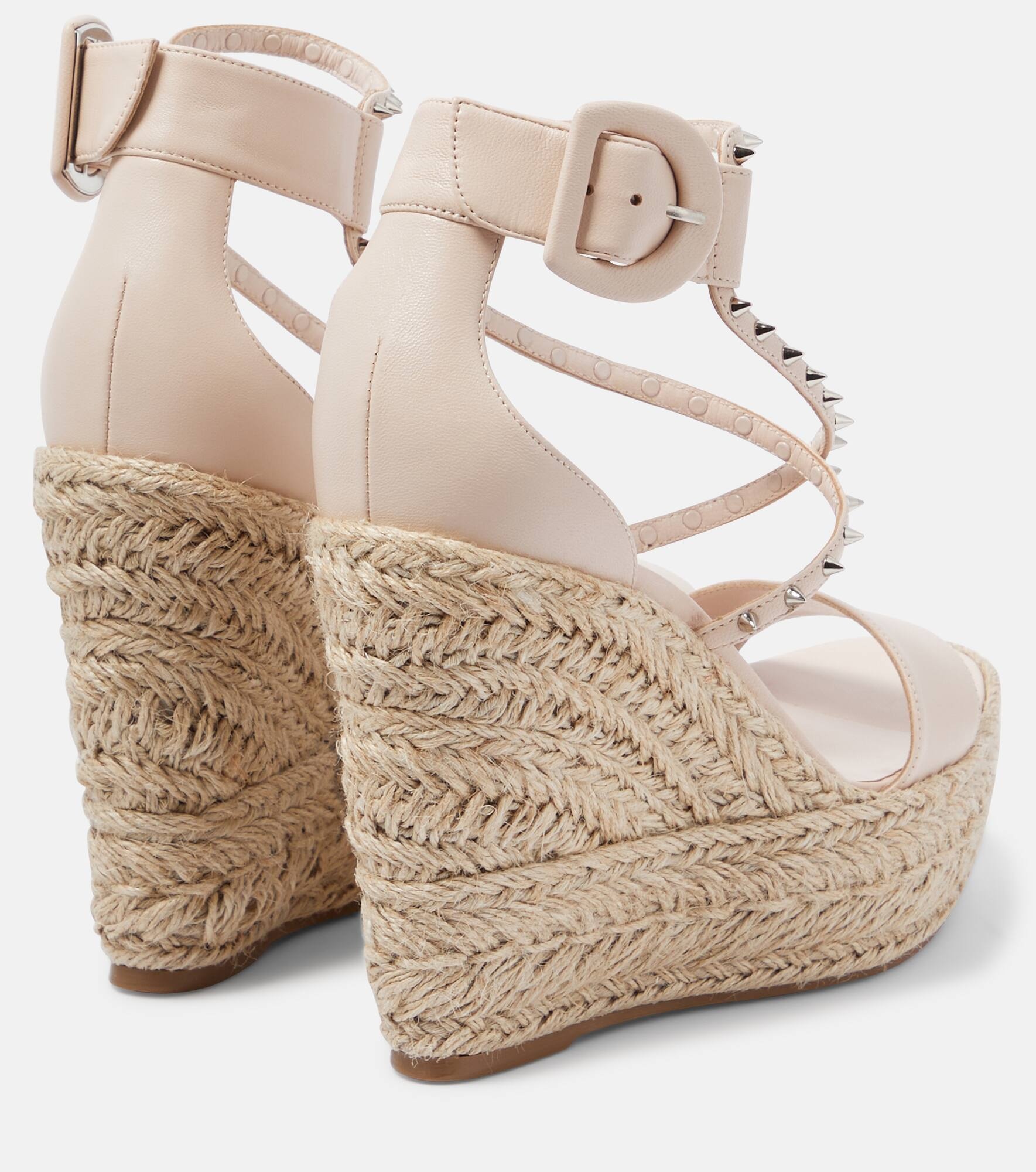 Chocazeppa Spikes 120 espadrille wedges - 3