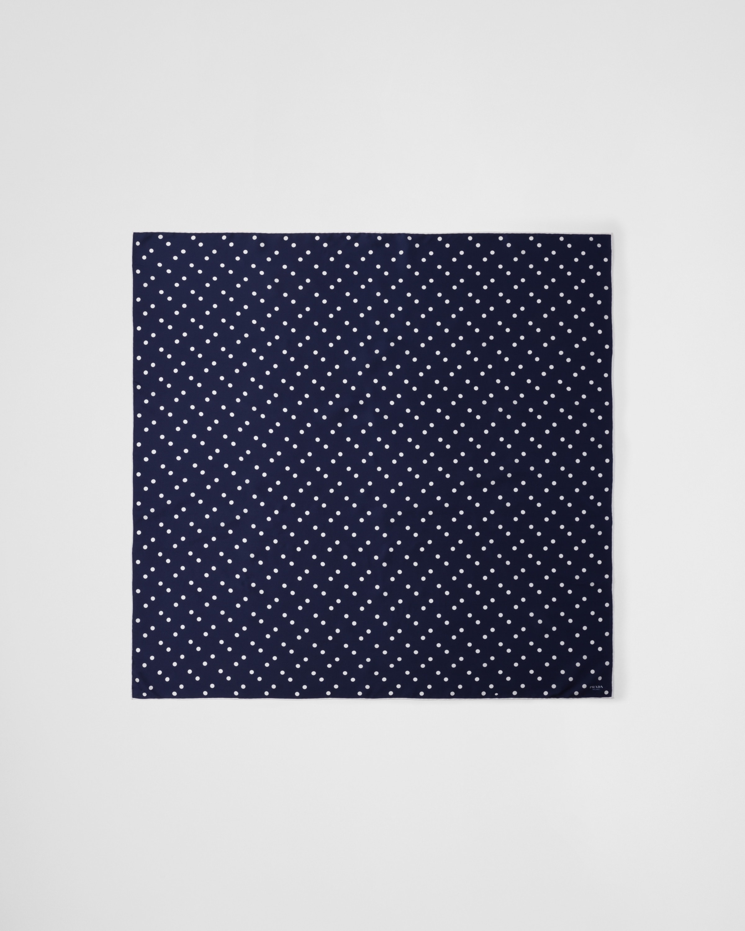 Printed silk twill scarf 90x90 - 3
