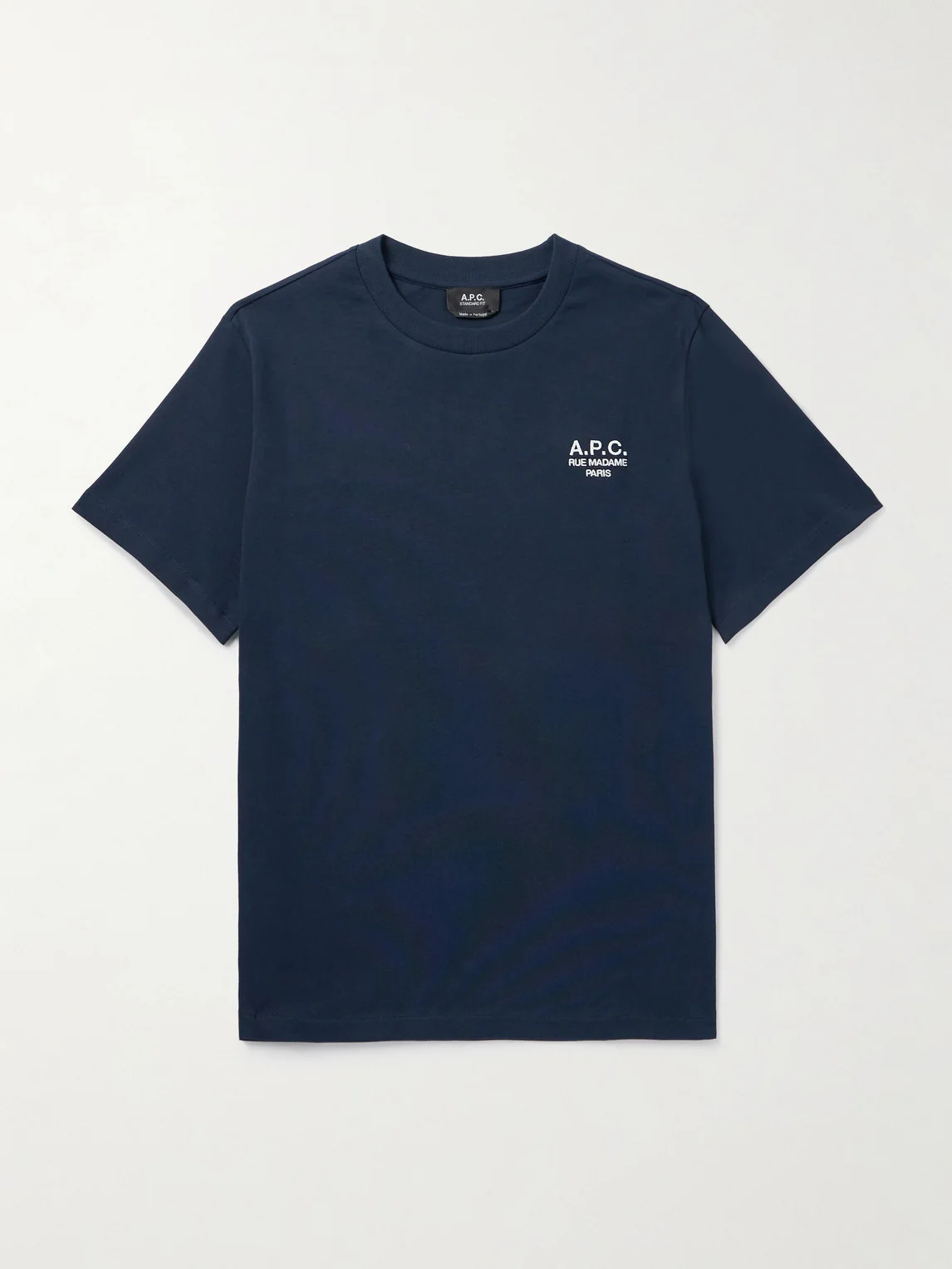 Logo-Embroidered Cotton-Jersey T-Shirt - 1