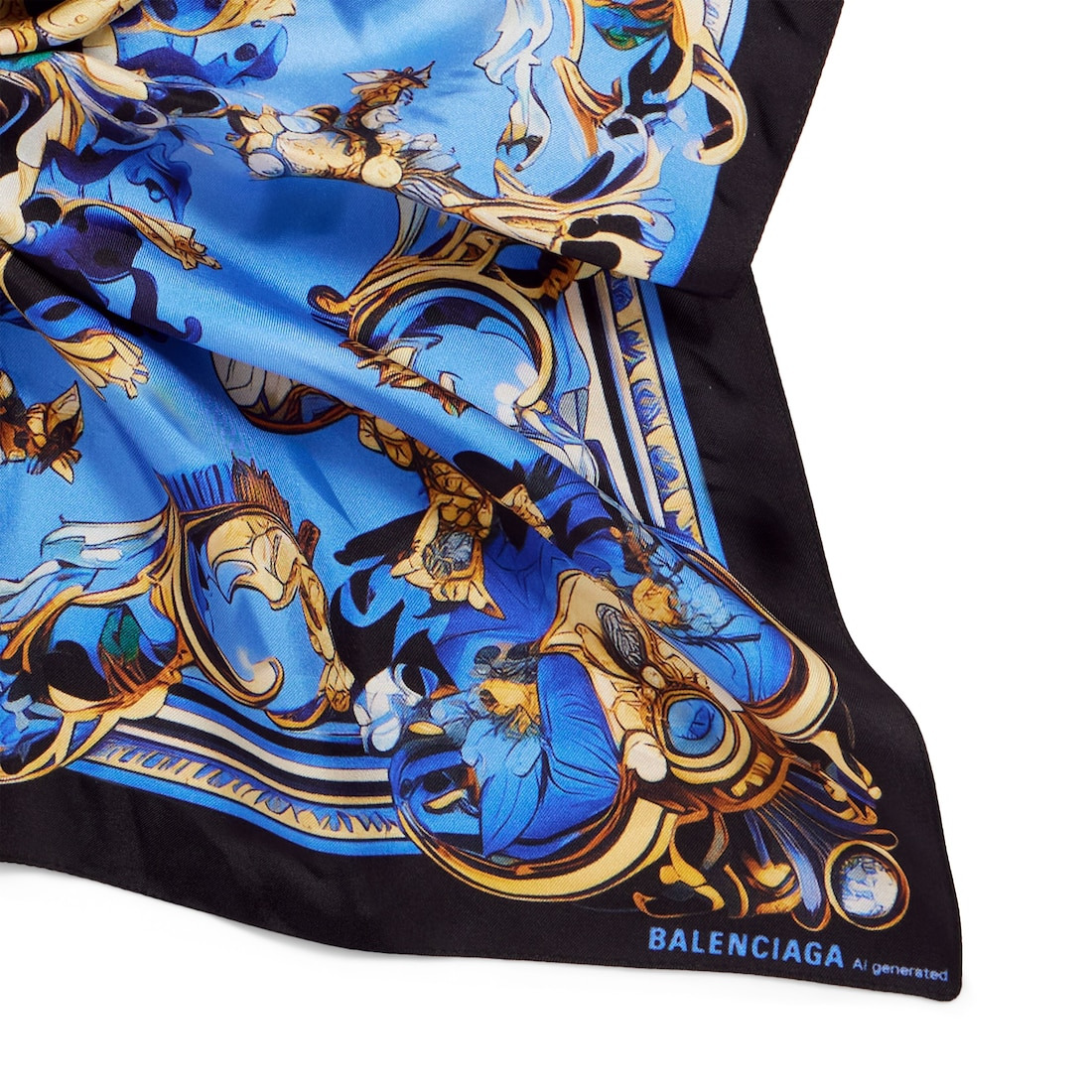 Women's Ai Scarf in Gold - 3