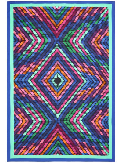 ERES geometric-print cotton-silk sarong outlook