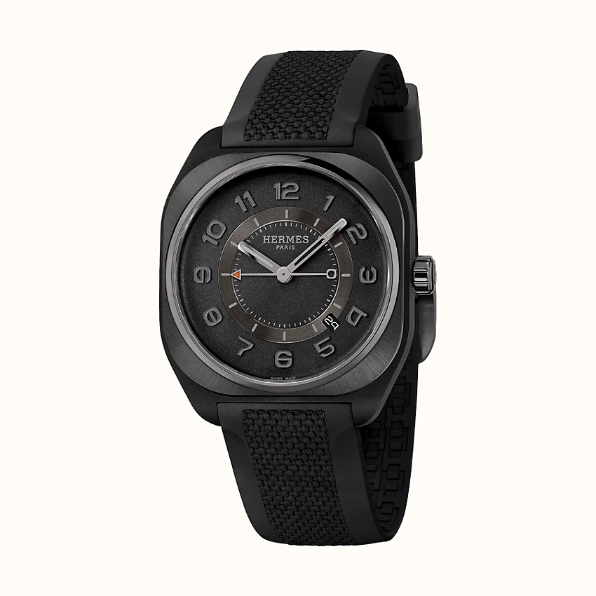 Hermes H08 watch, 39 x 39 mm - 4