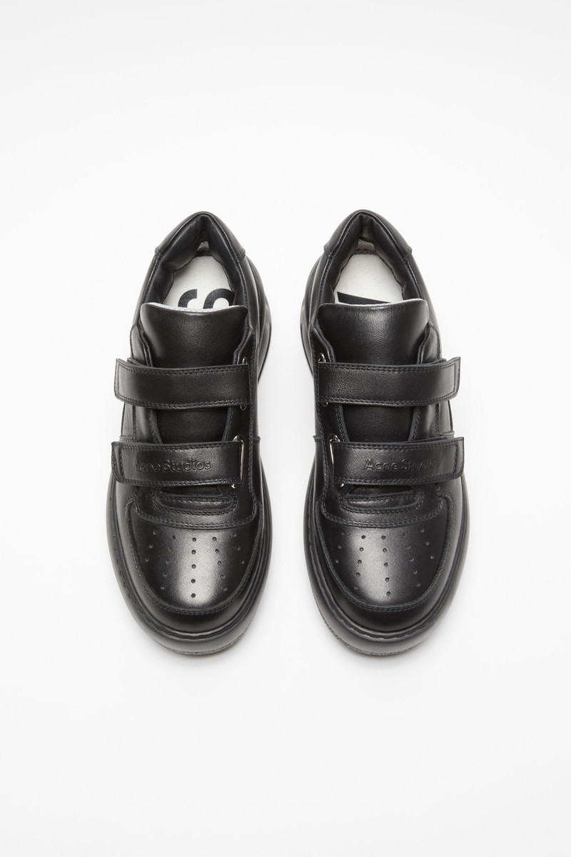 Velcro strap platform sneakers - Anthracite grey 3