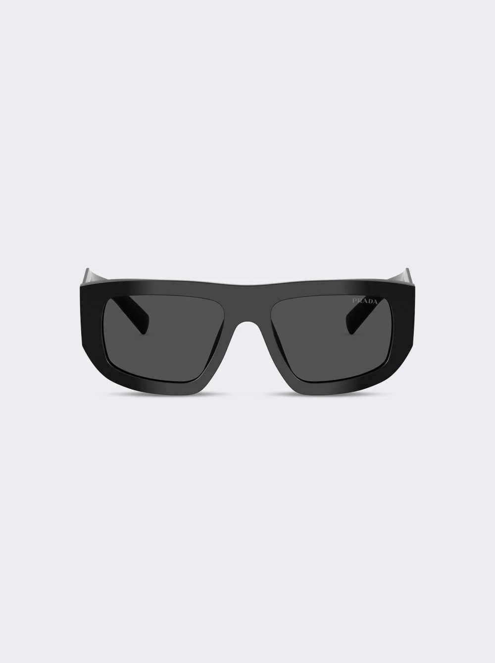 Sunglasses With Triangle Logo Black - 1