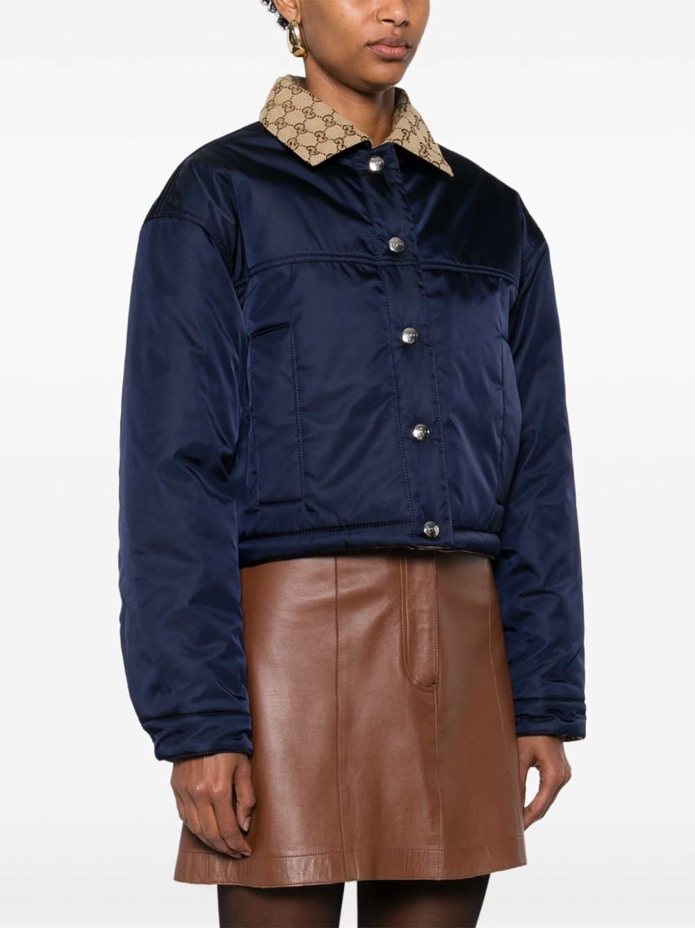 reversible puffer jacket - 3