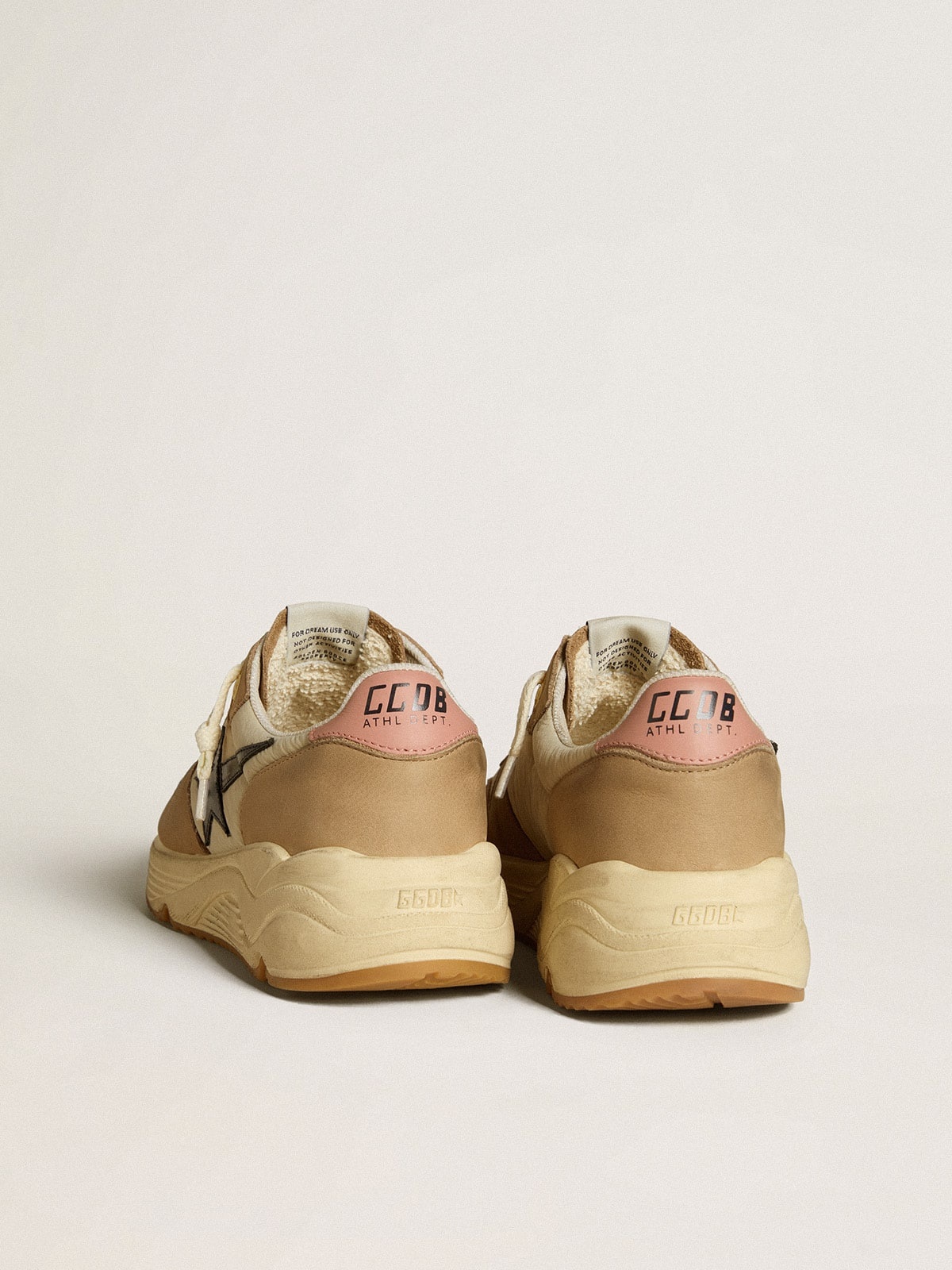 Running Sole LTD in nylon and nubuck with leather star and heel tab - 5