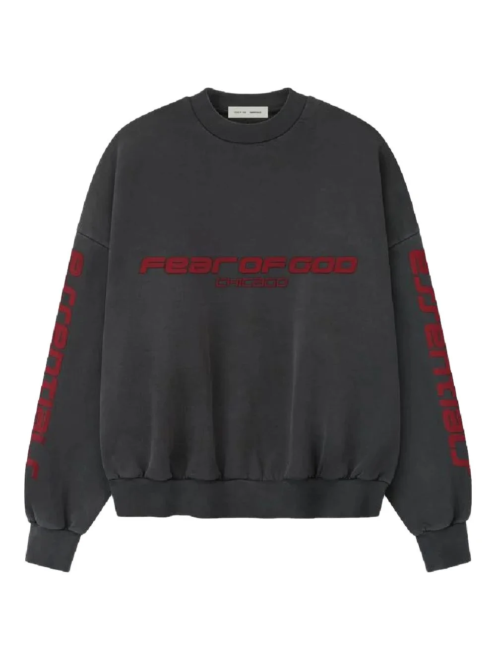 Chicago logo crew-neck sweatshirt - 1
