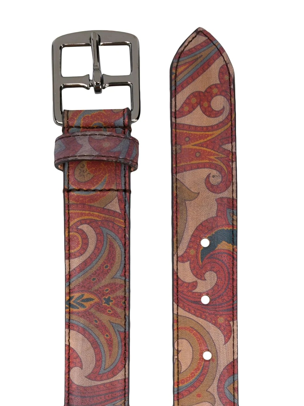 paisley-print belt - 2