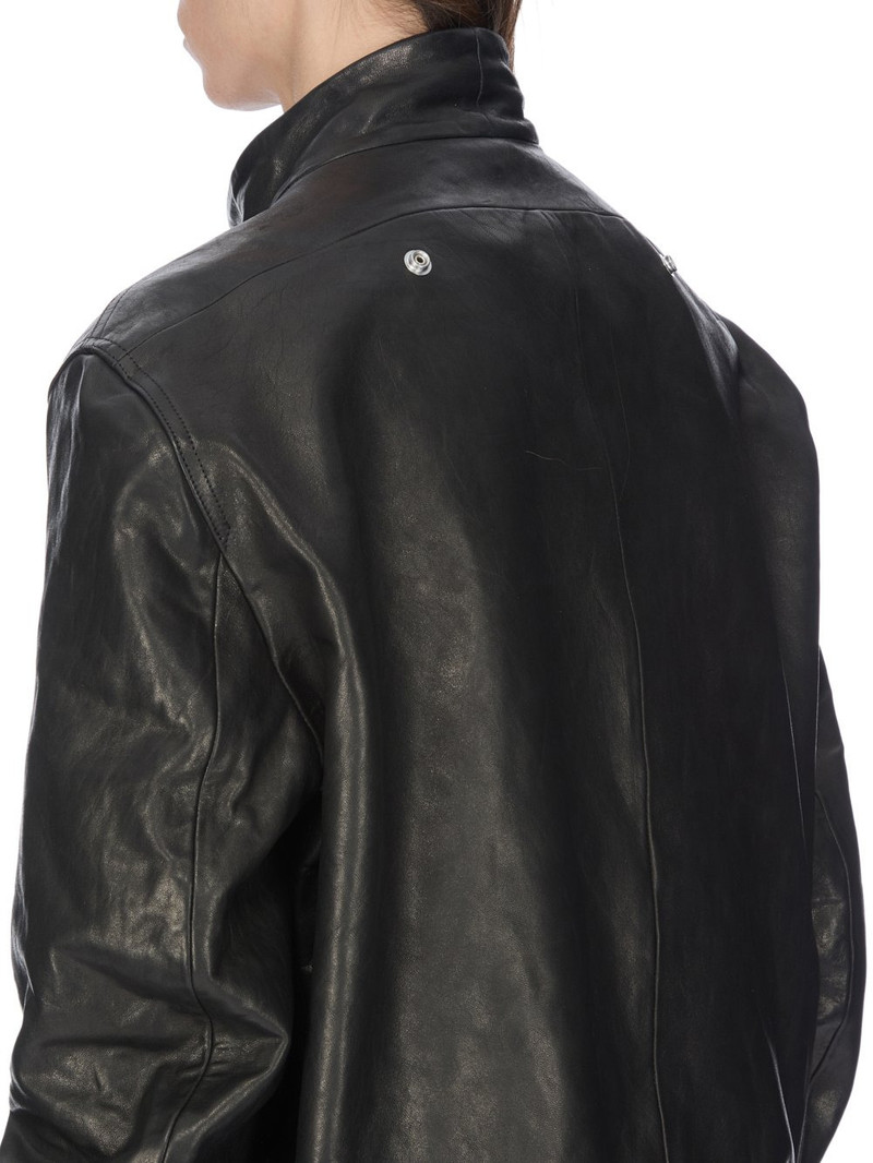 off-centre leather jacket 5