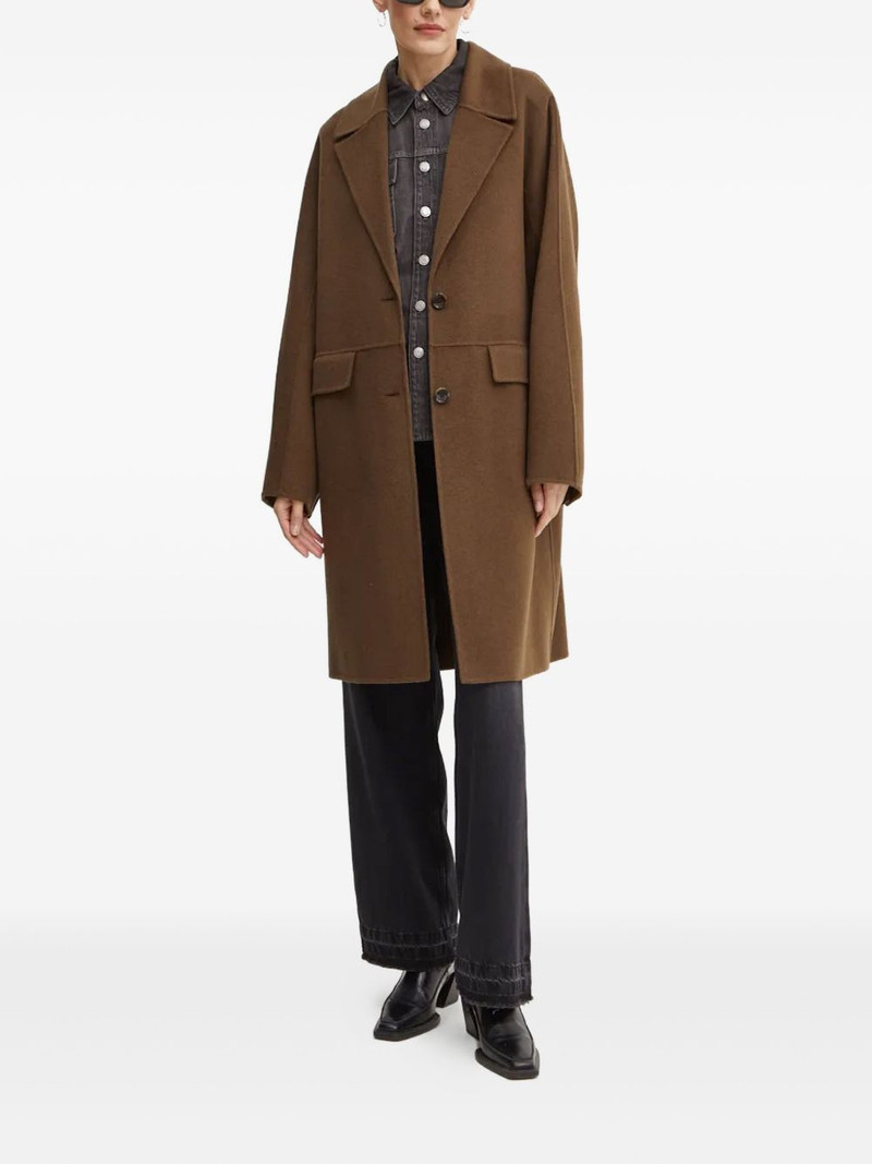 BOSS button pocket coat outlook