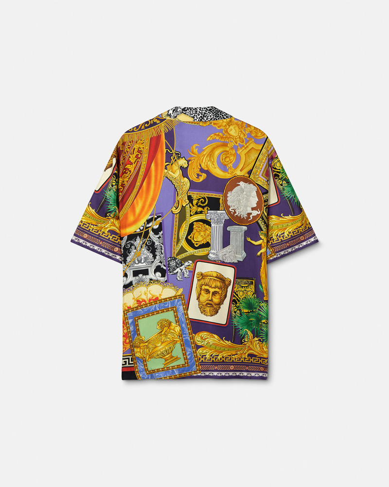 Printed Silk Twill Regular Shirt 3