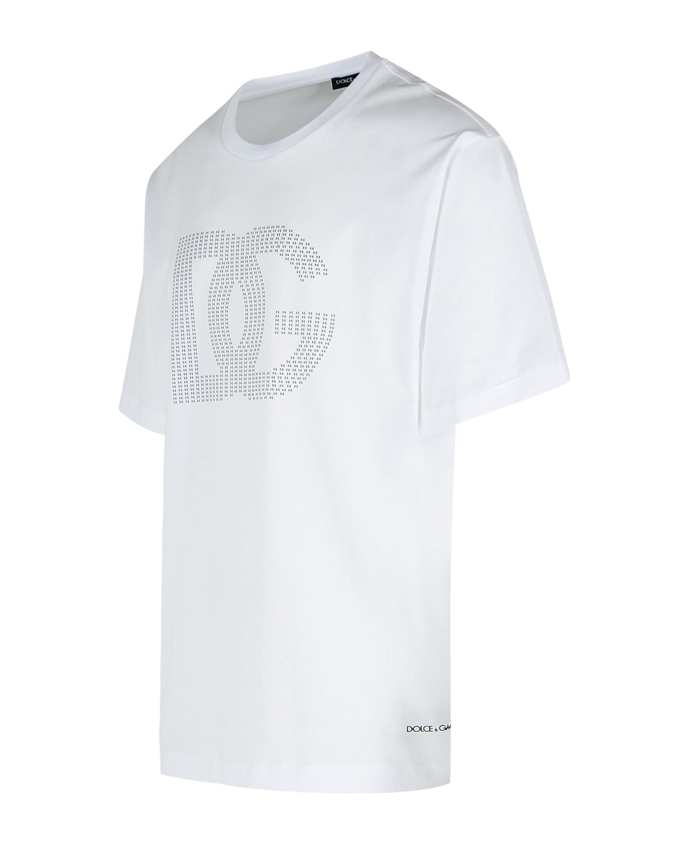 White Cotton T-shirt - 2