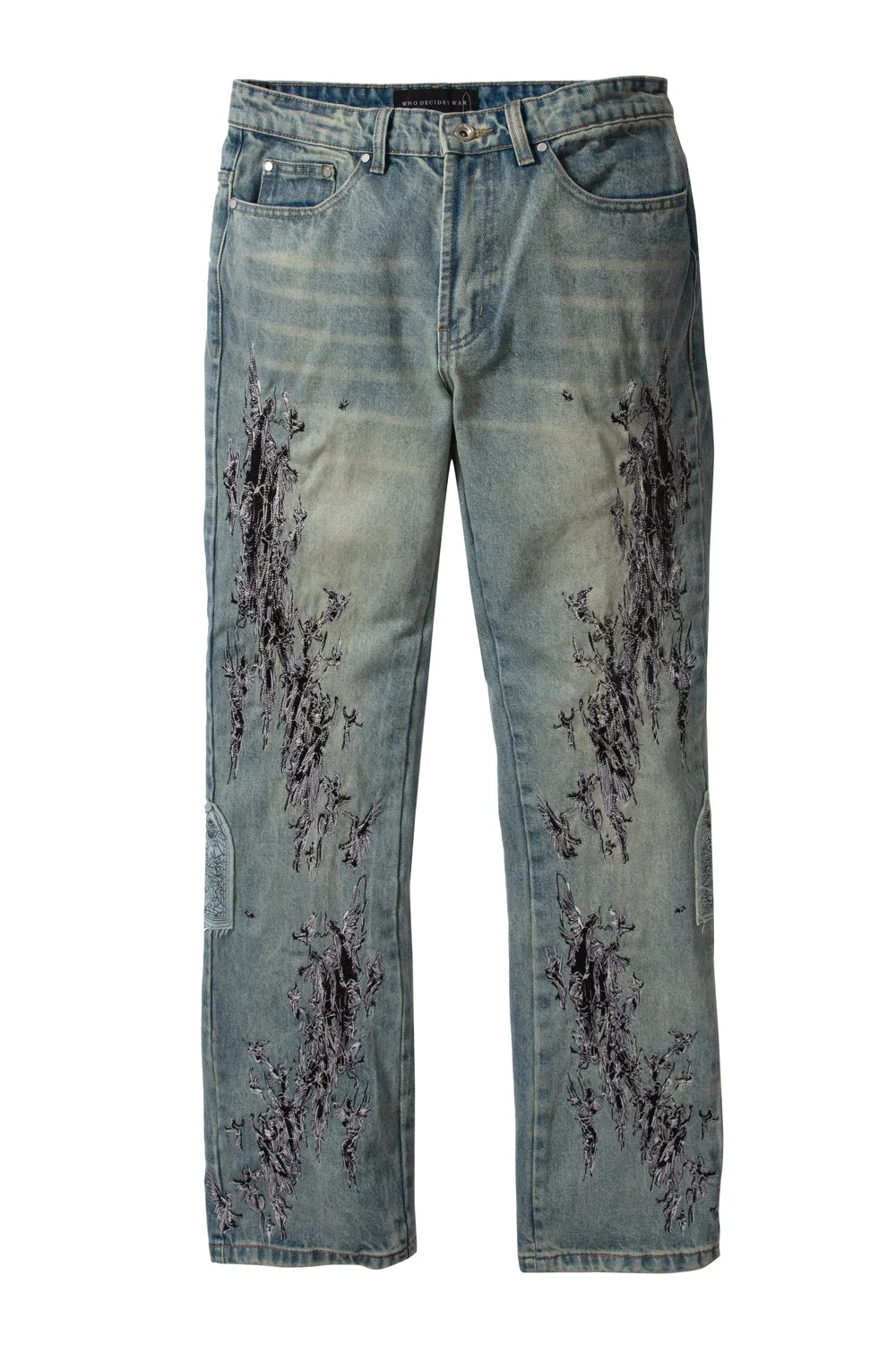 SCRATCHED DENIM - 1