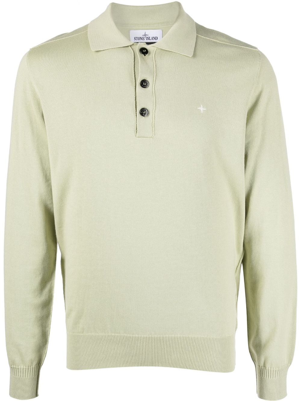 long-sleeve polo shirt - 1