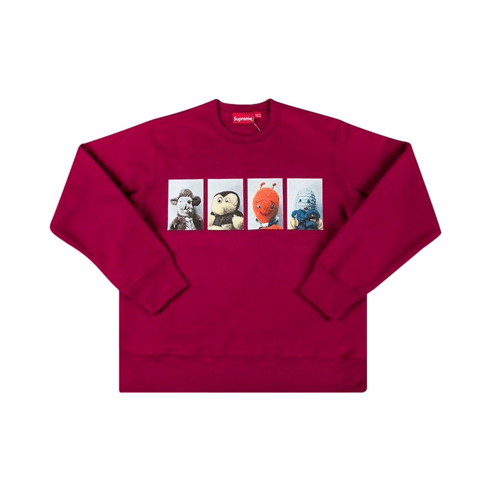 Supreme Mike Kelley Ahh...Youth! Crewneck Sweatshirt 'Magenta' - 1