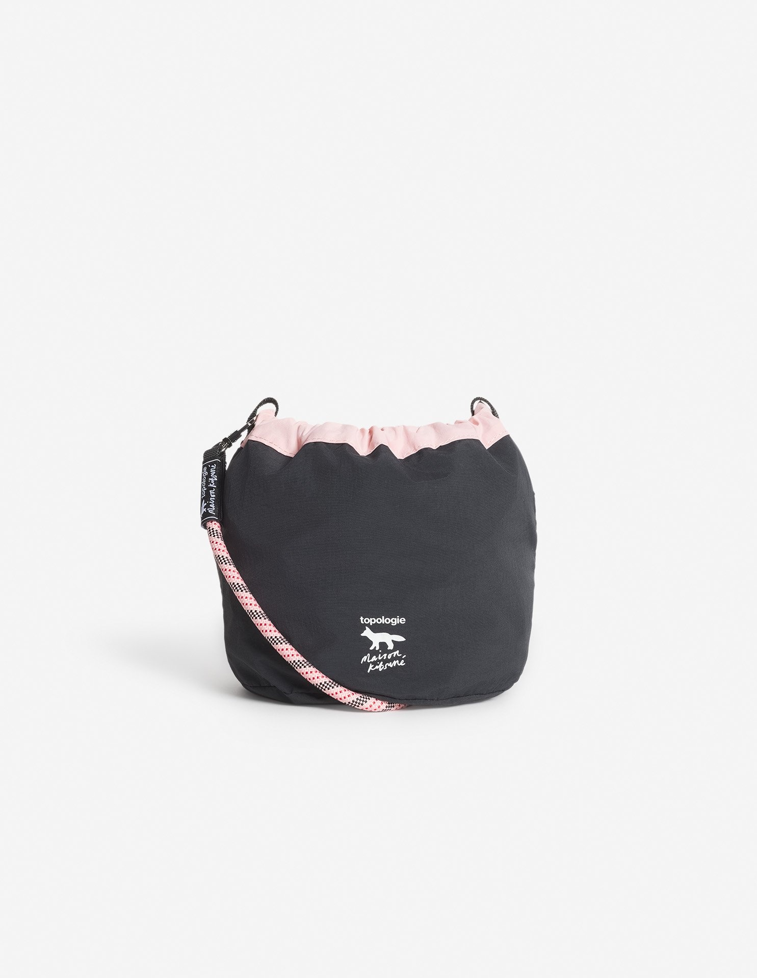 TOPOLOGIE x MAISON KITSUNE REVERSIBLE POUCH - 7