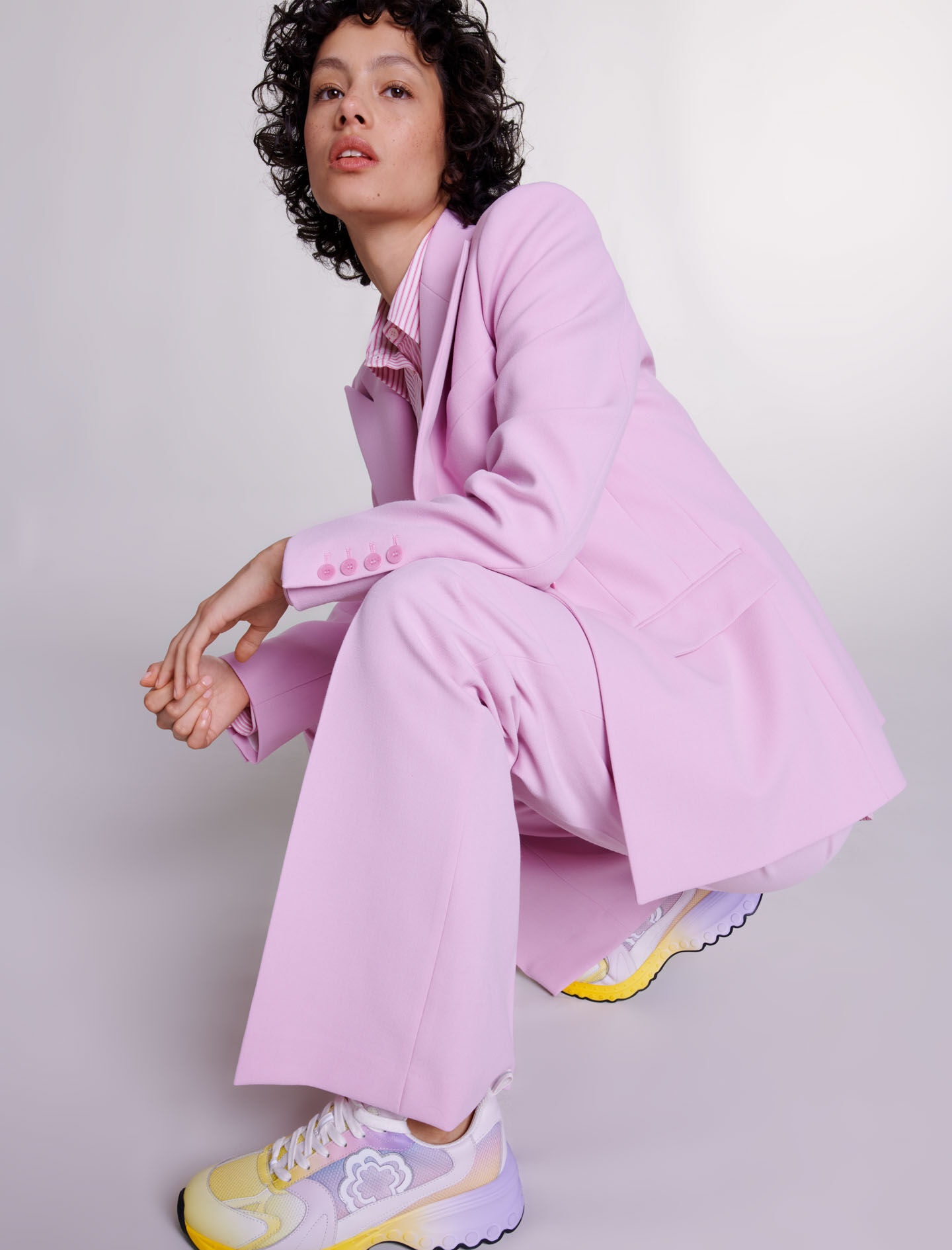 Fitted suit jacket - 3