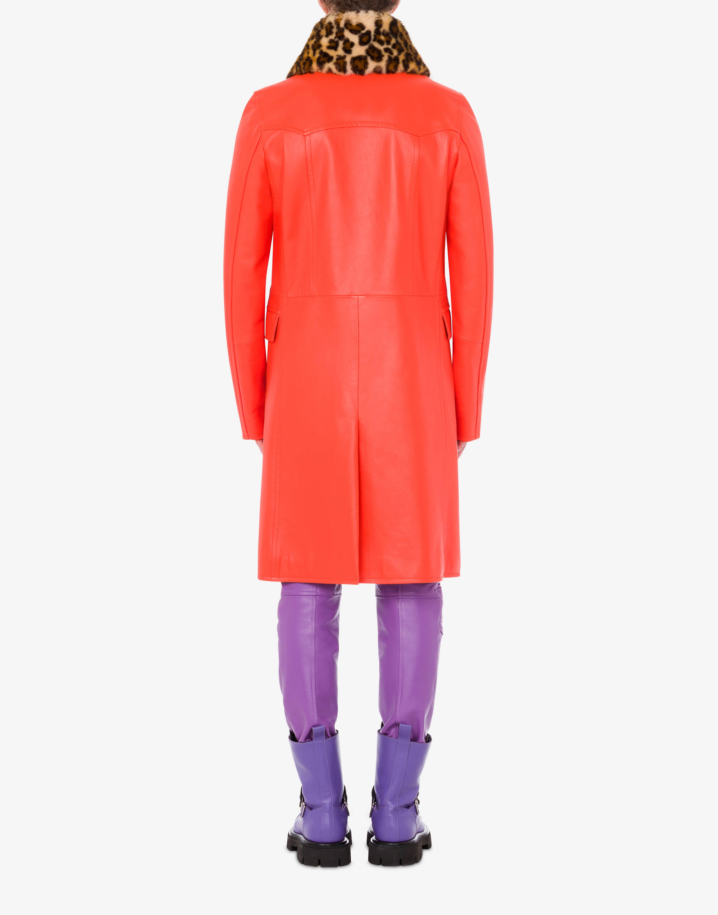 NAPPA LEATHER COAT - 3