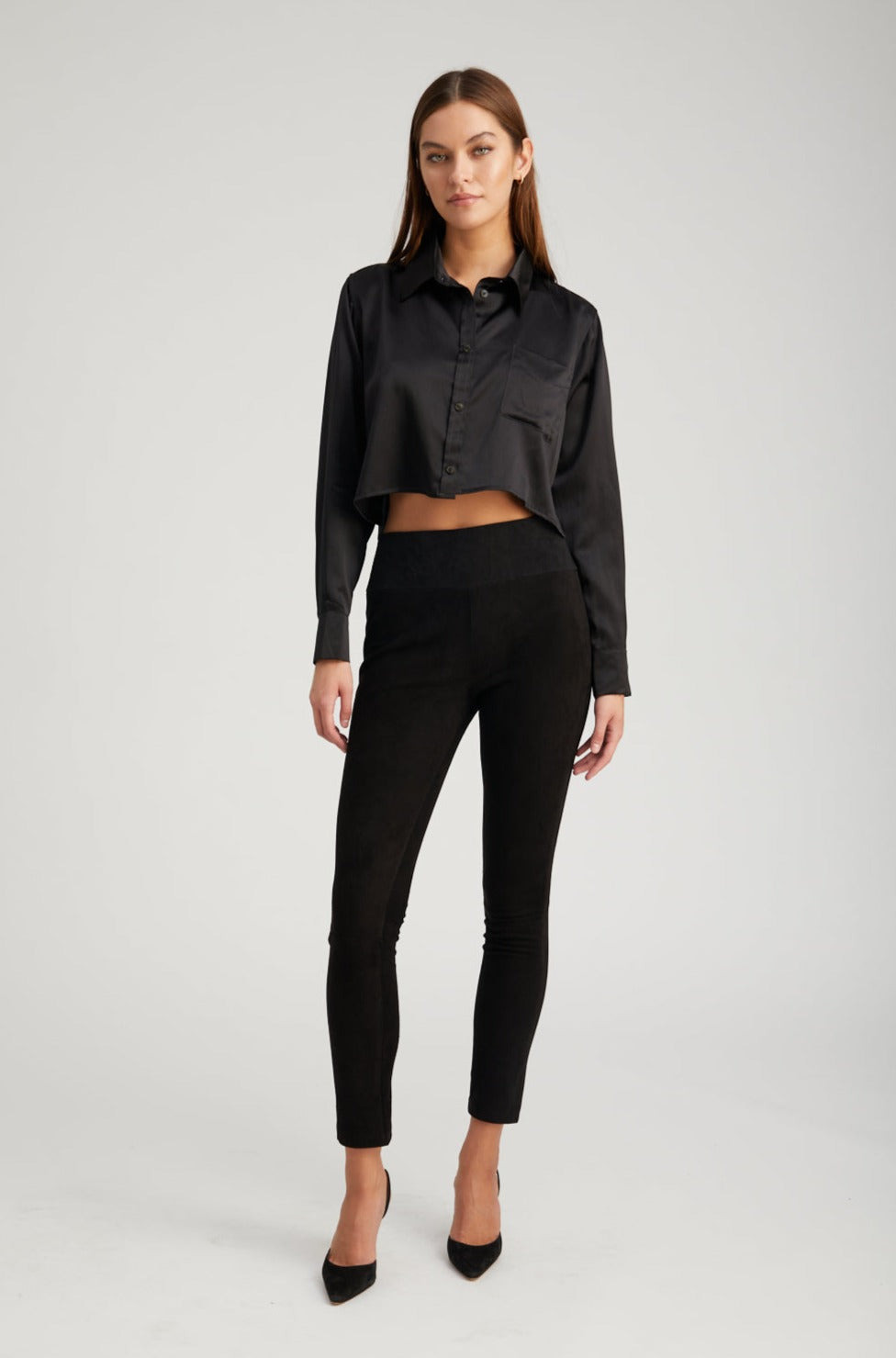BLACK SUEDE ANKLE - 3