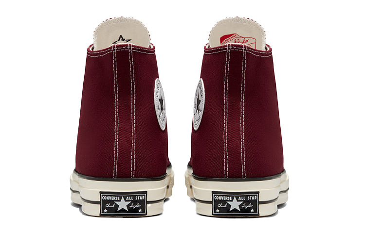 Converse Chuck 70 High 'Recycled Canvas - Deep Bordeaux' 171567C - 4