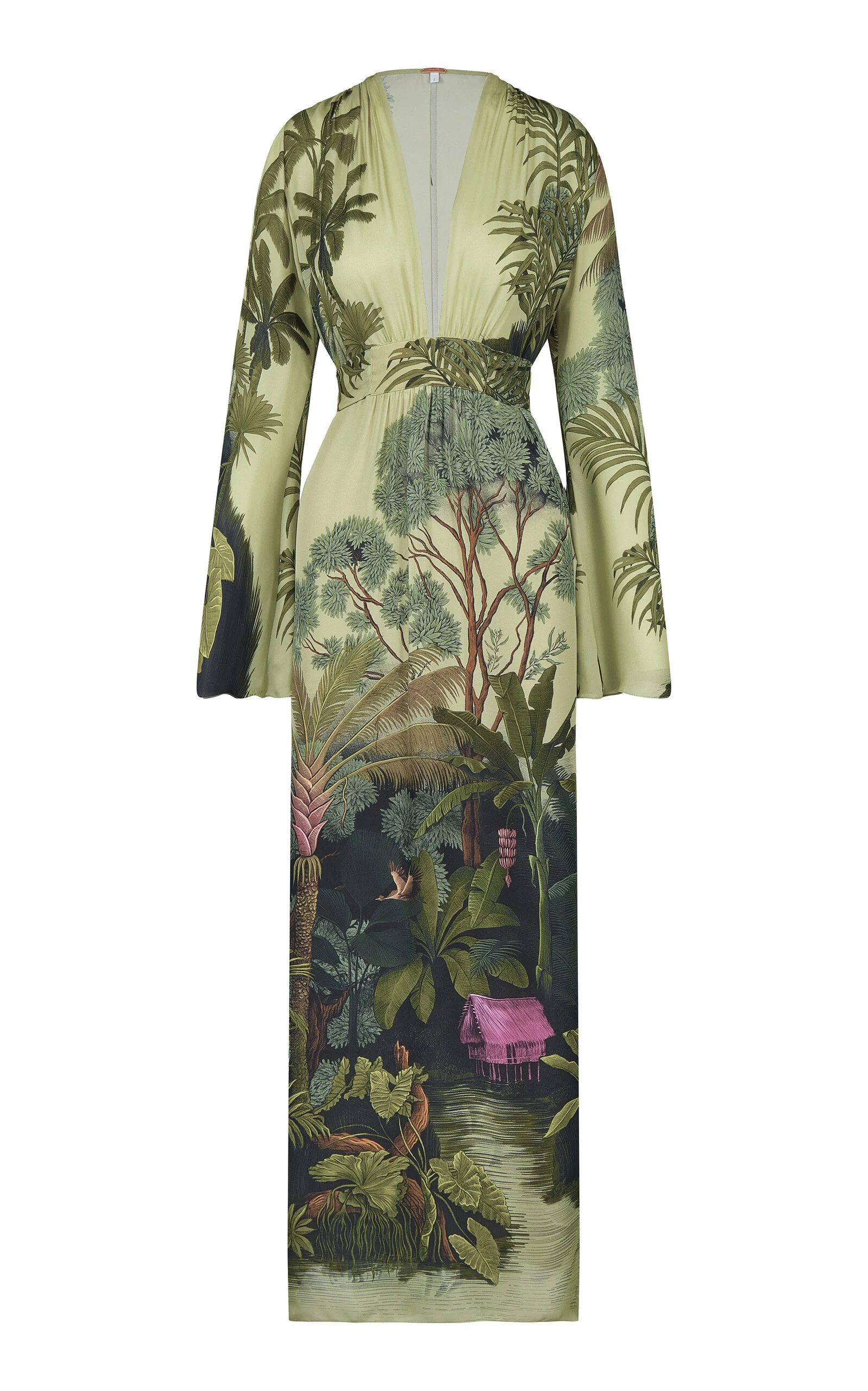 Silk Rodeo Rhythms Tunic Dress print - 1