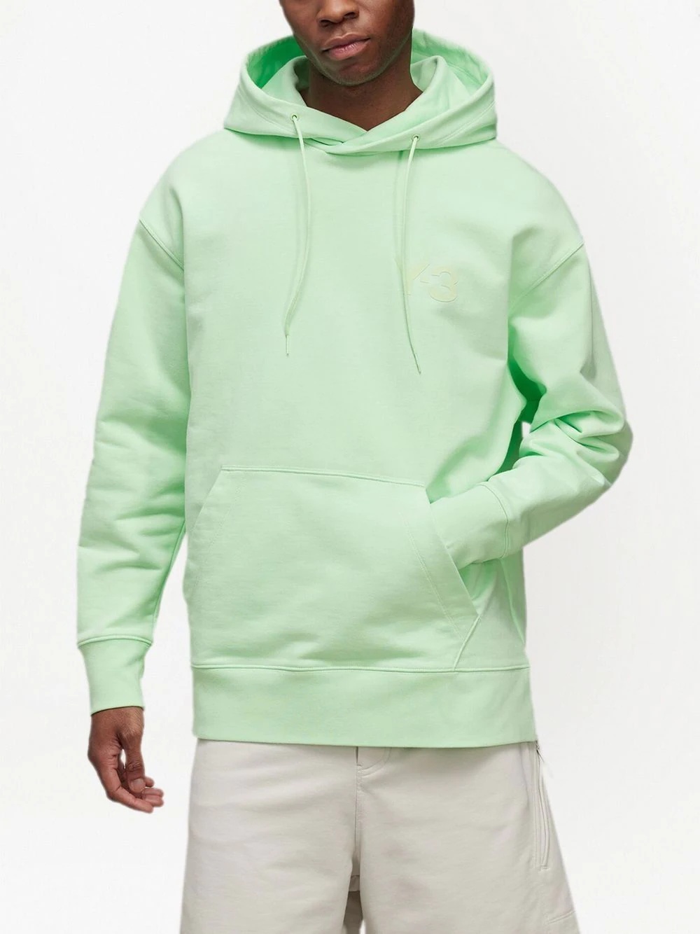 drawstring long sleeve hoodie - 3