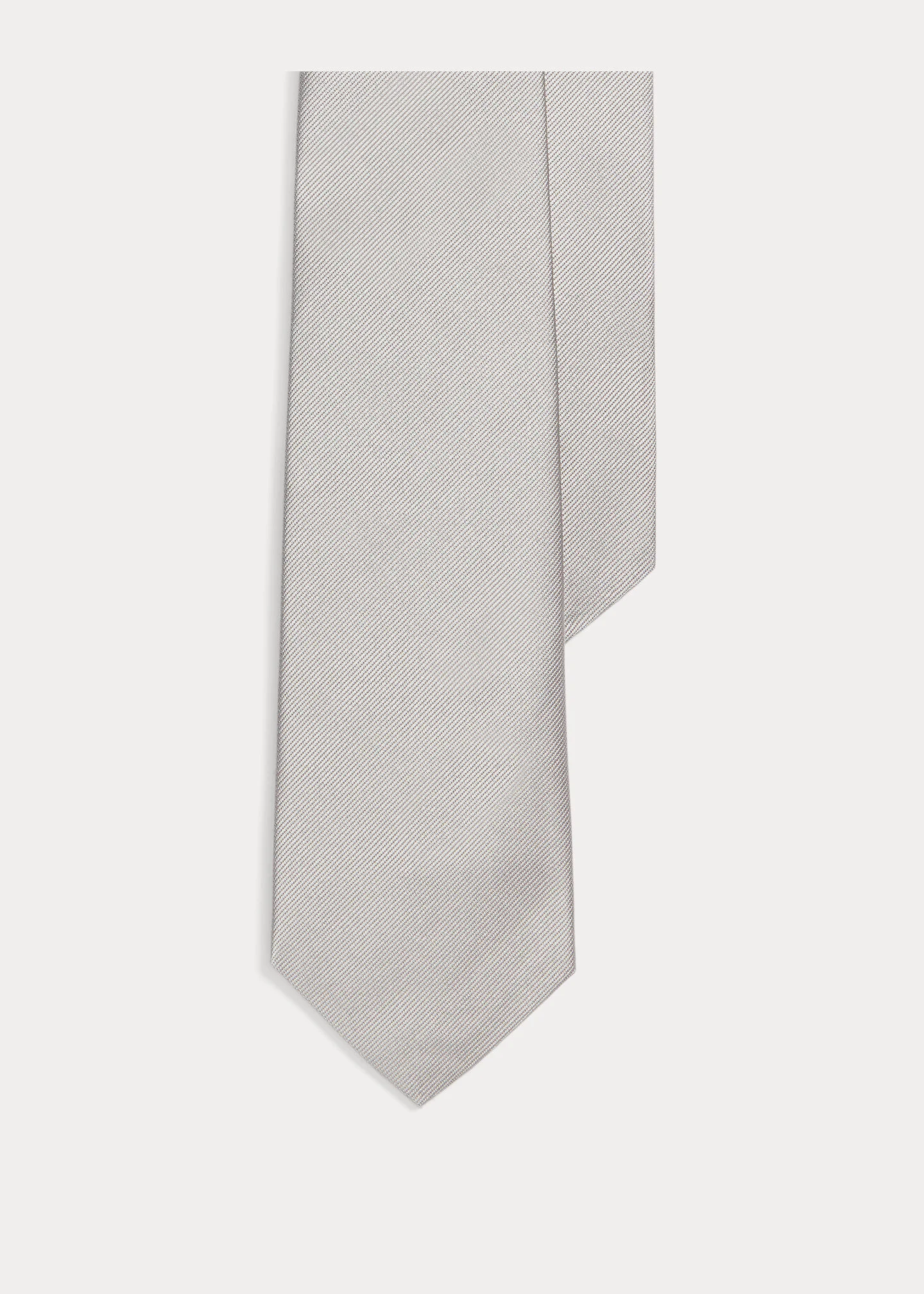 Silk Repp Narrow Tie - 1