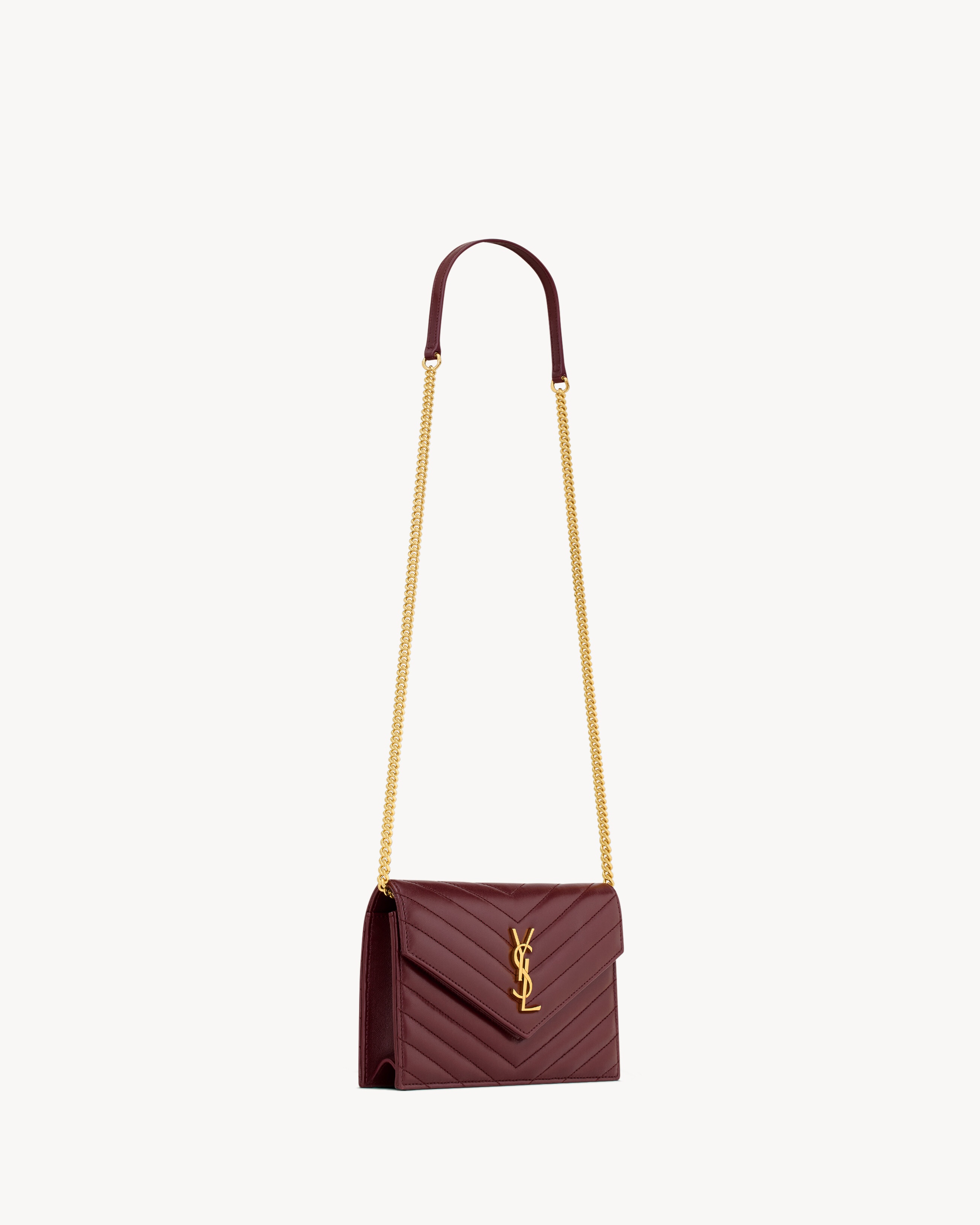 CASSANDRE ENVELOPE CHAIN WALLET IN LAMBSKIN - 4