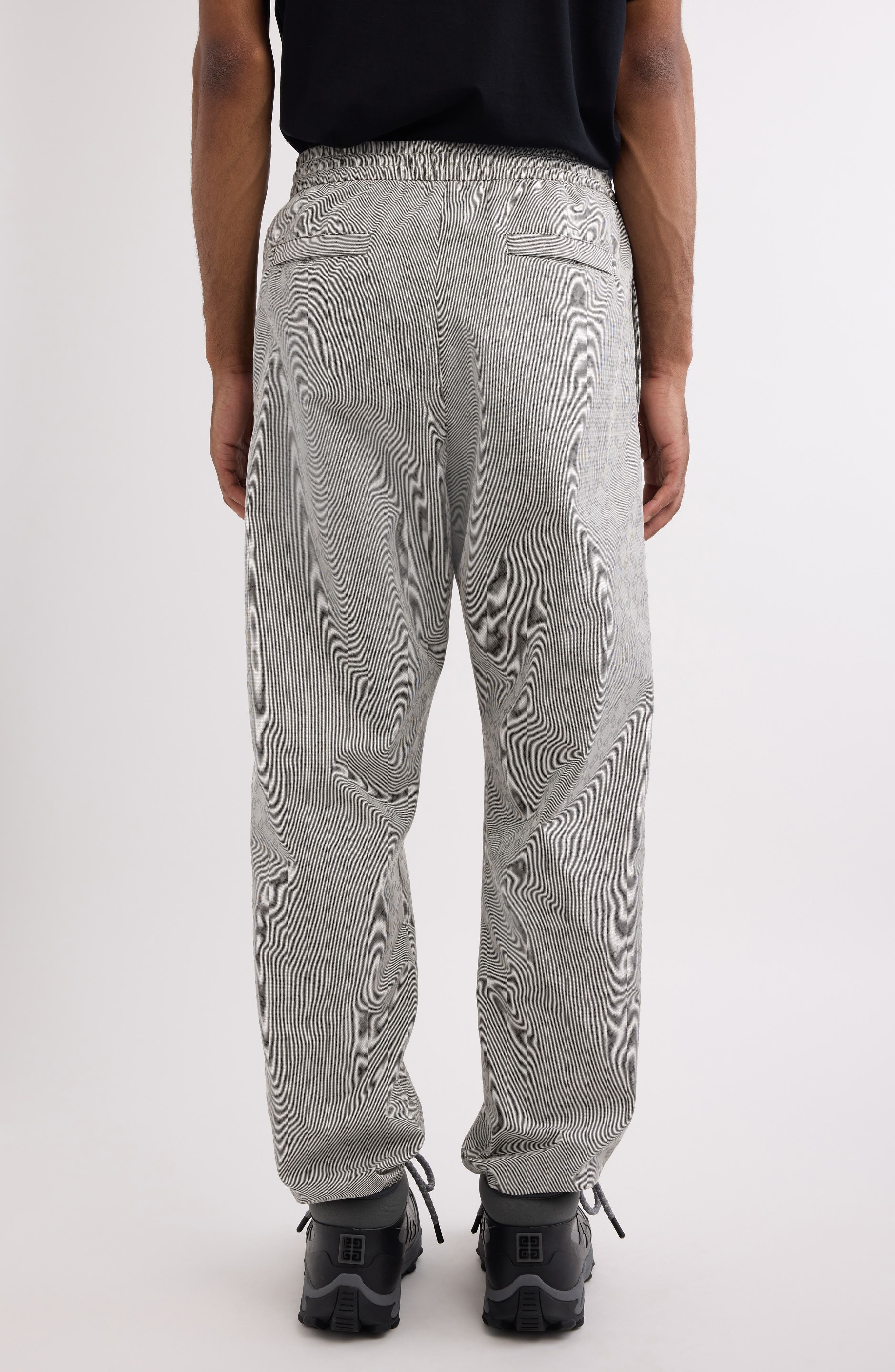 Givenchy Monogram 72 Jacquard Technical Joggers in Black/White at Nordstrom - 3