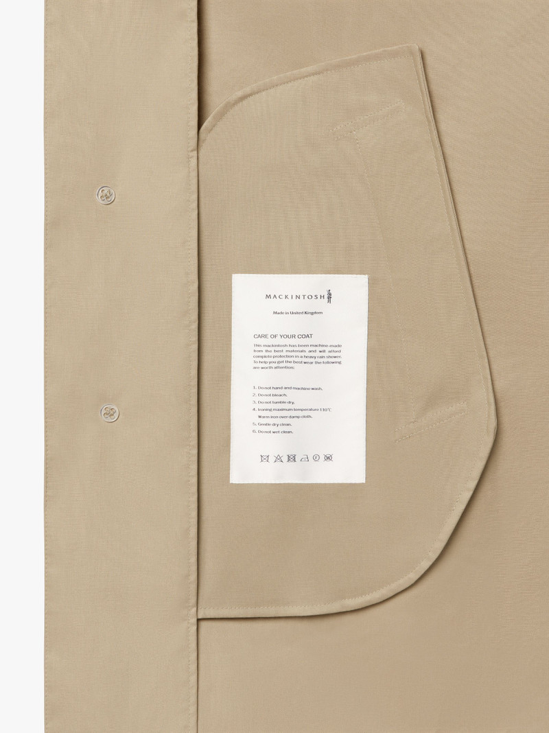 MANCHESTER FAWN RAINTEC COTTON 3/4 COAT 6