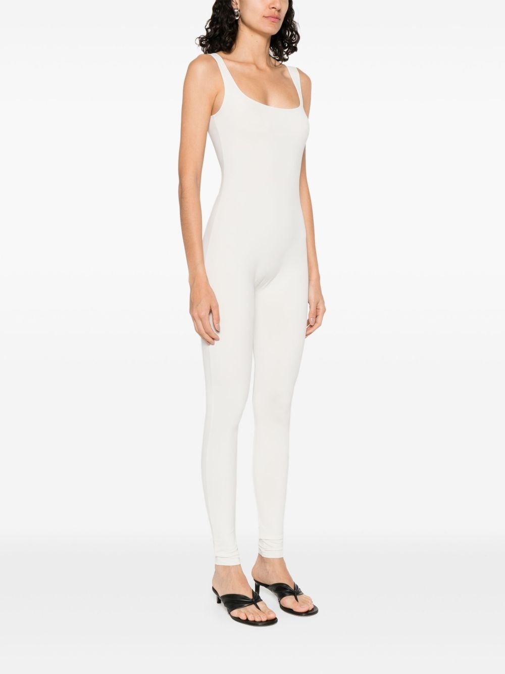 square neck jumpsuit - 3