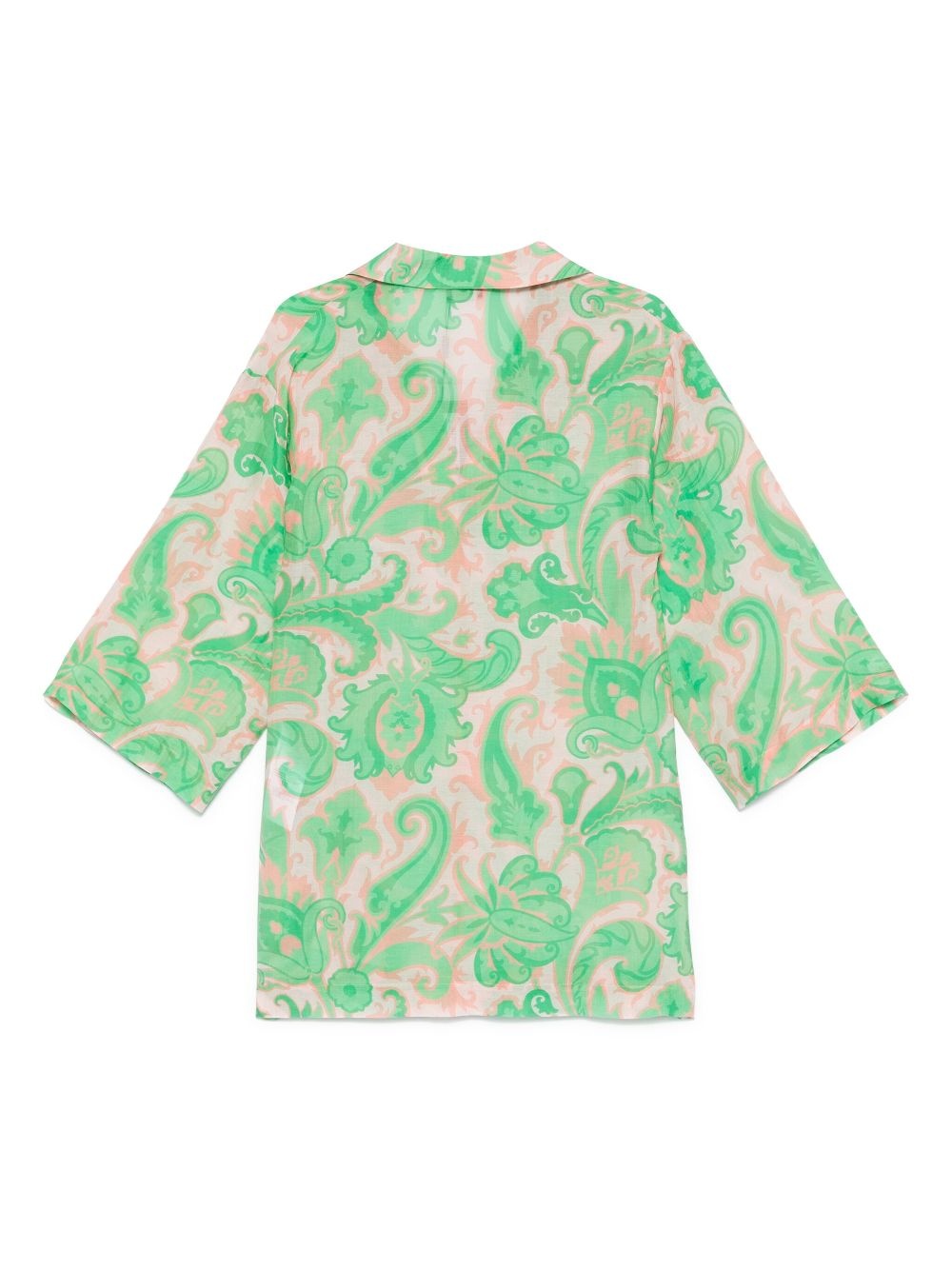 paisley-print cover-up - 2