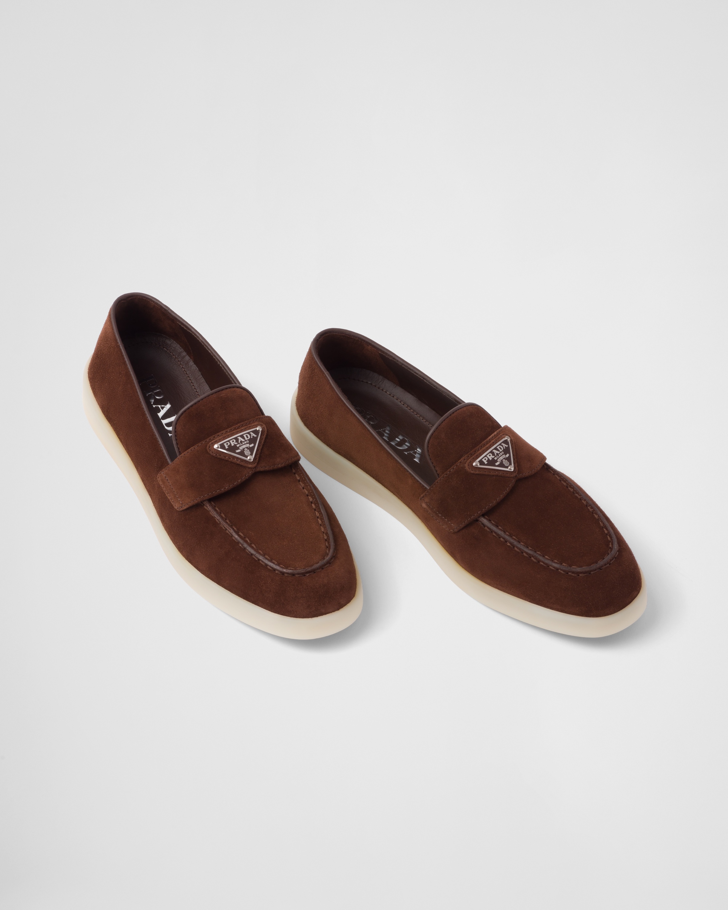 Suede leather loafers - 4