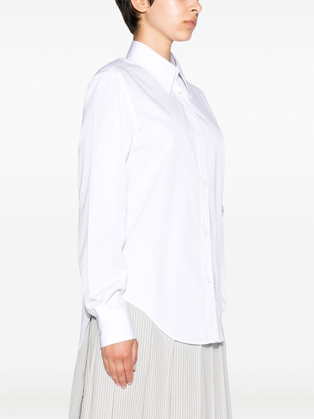 4-Bar cotton-poplin shirt - 3