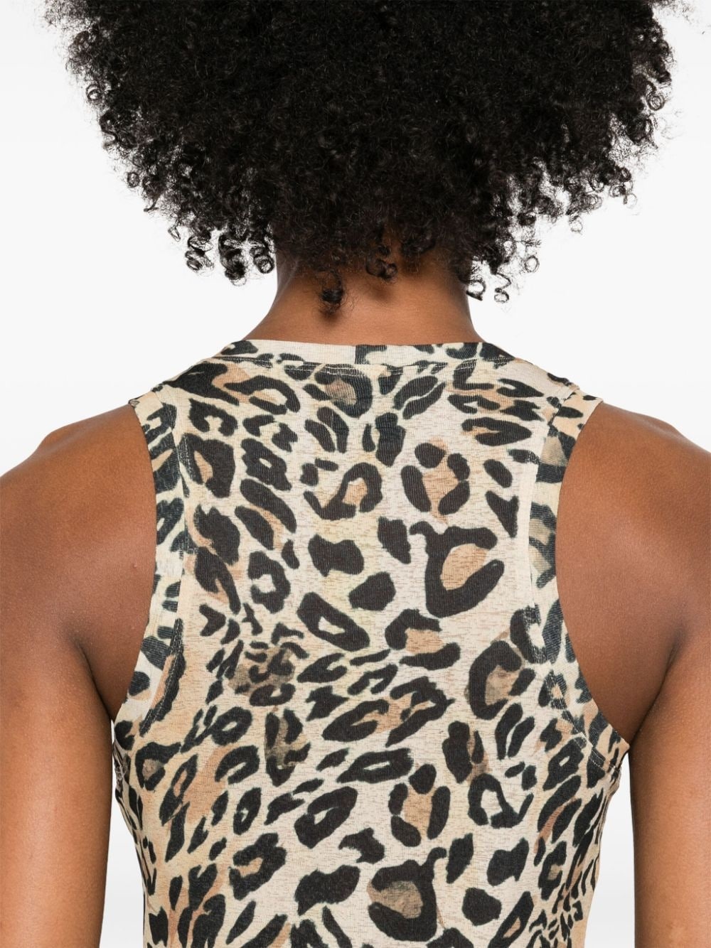 Anneke leopard-print tank top - 5