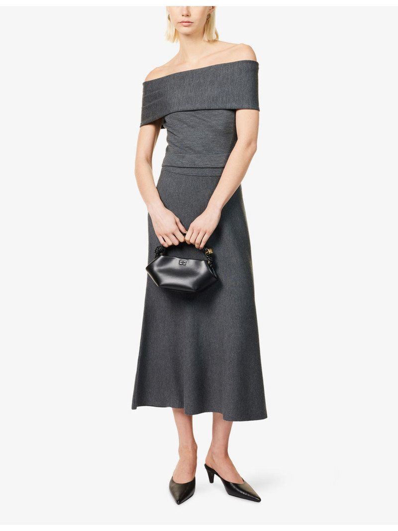 SIMKHAI Callahan Off-Shoulder Wool Top outlook