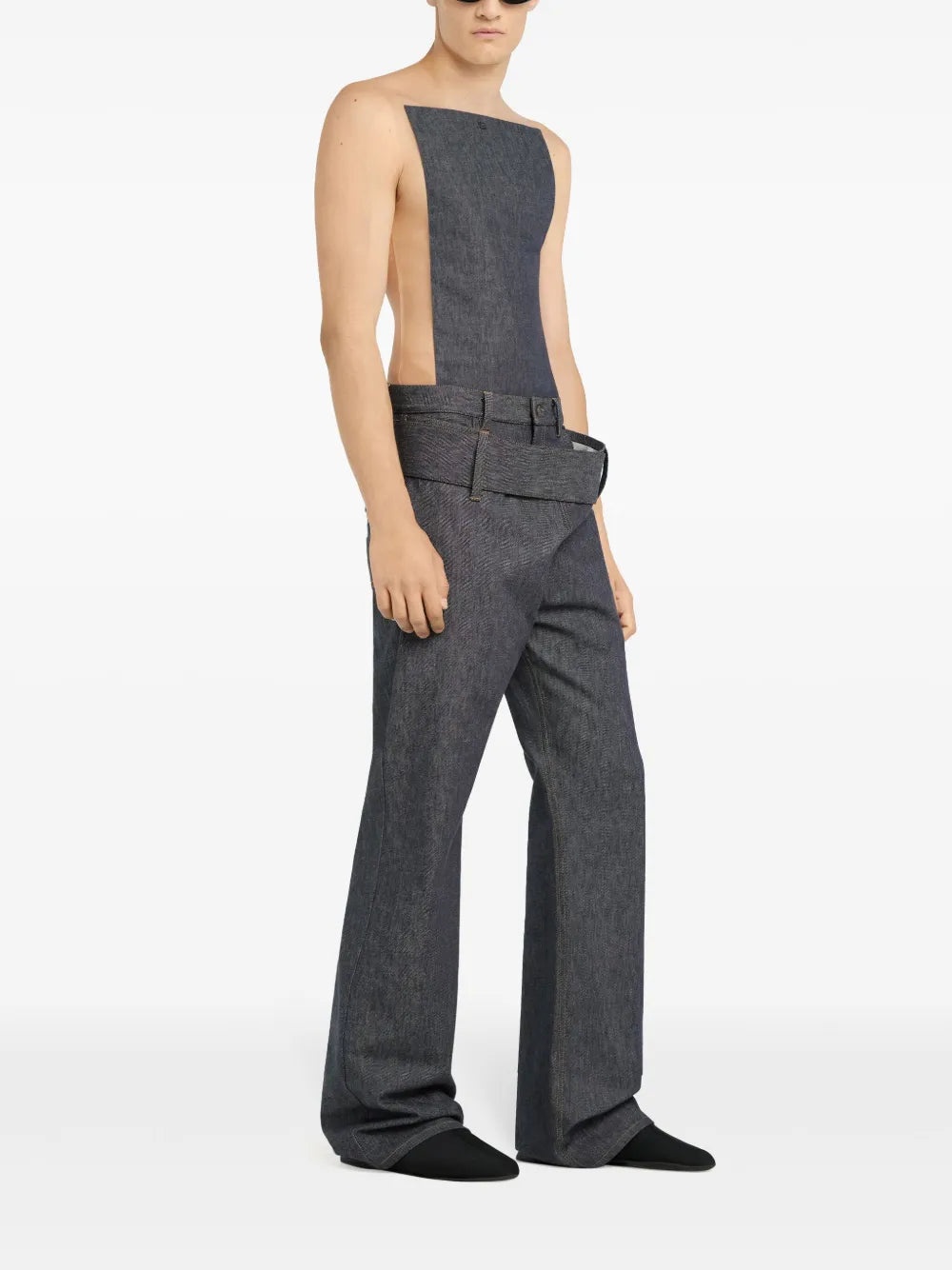 DOUBLE BELTED JEANS - 3