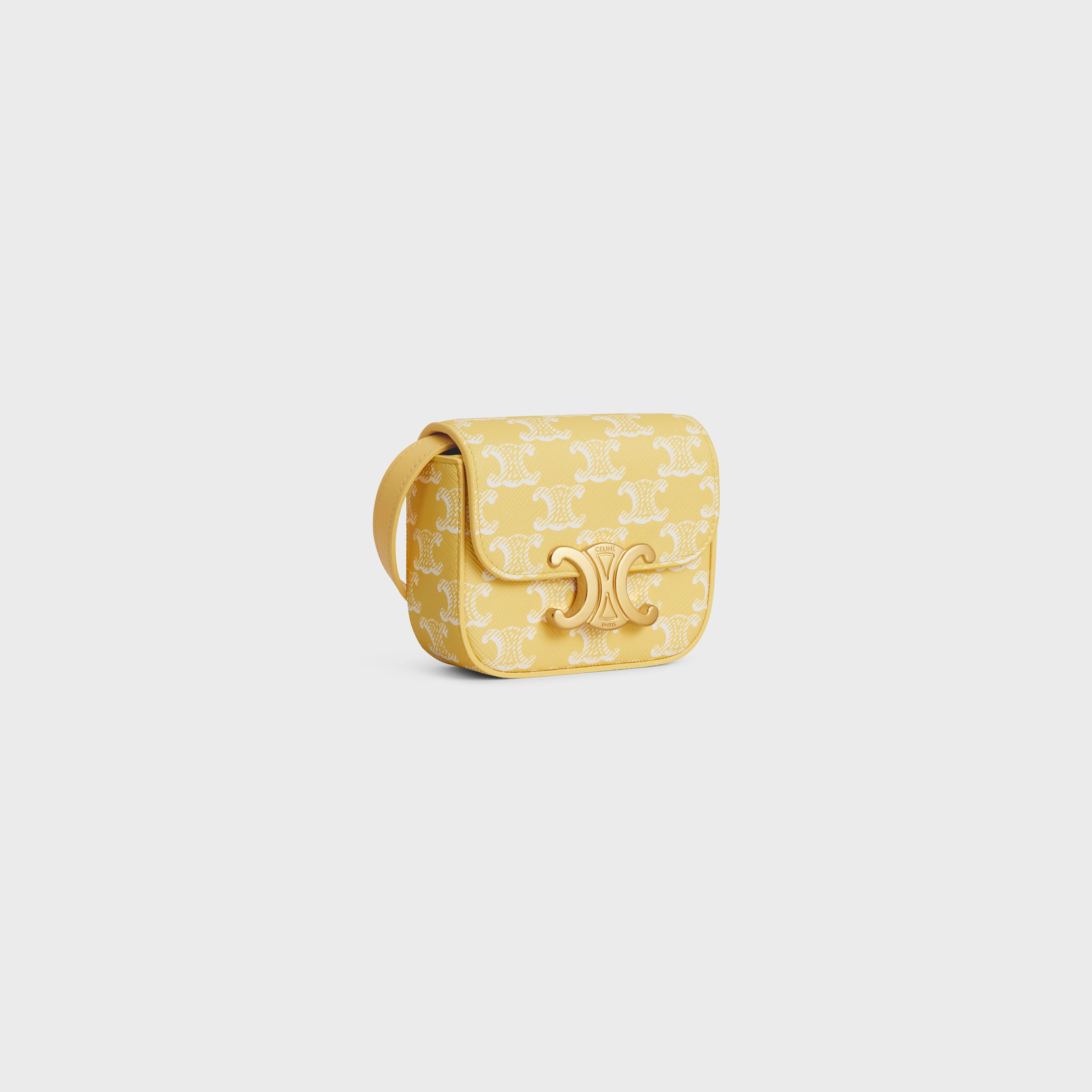 MINI CLAUDE in TRIOMPHE CANVAS BRIGHT YELLOW - 2