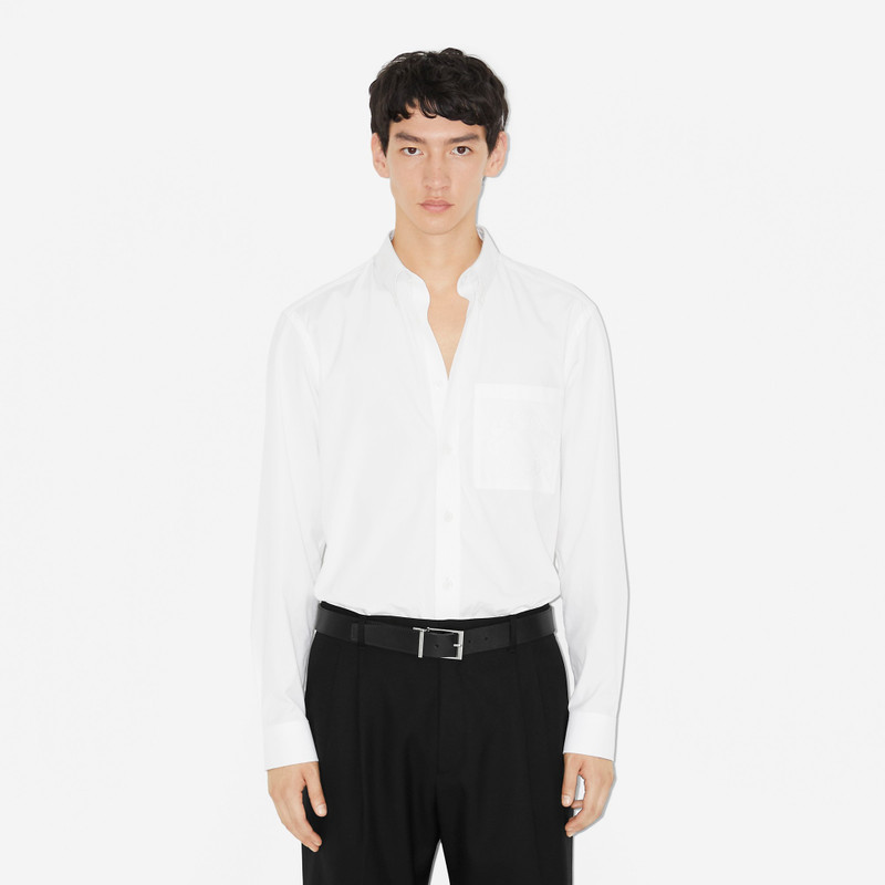 Check and Leather Reversible Belt 4