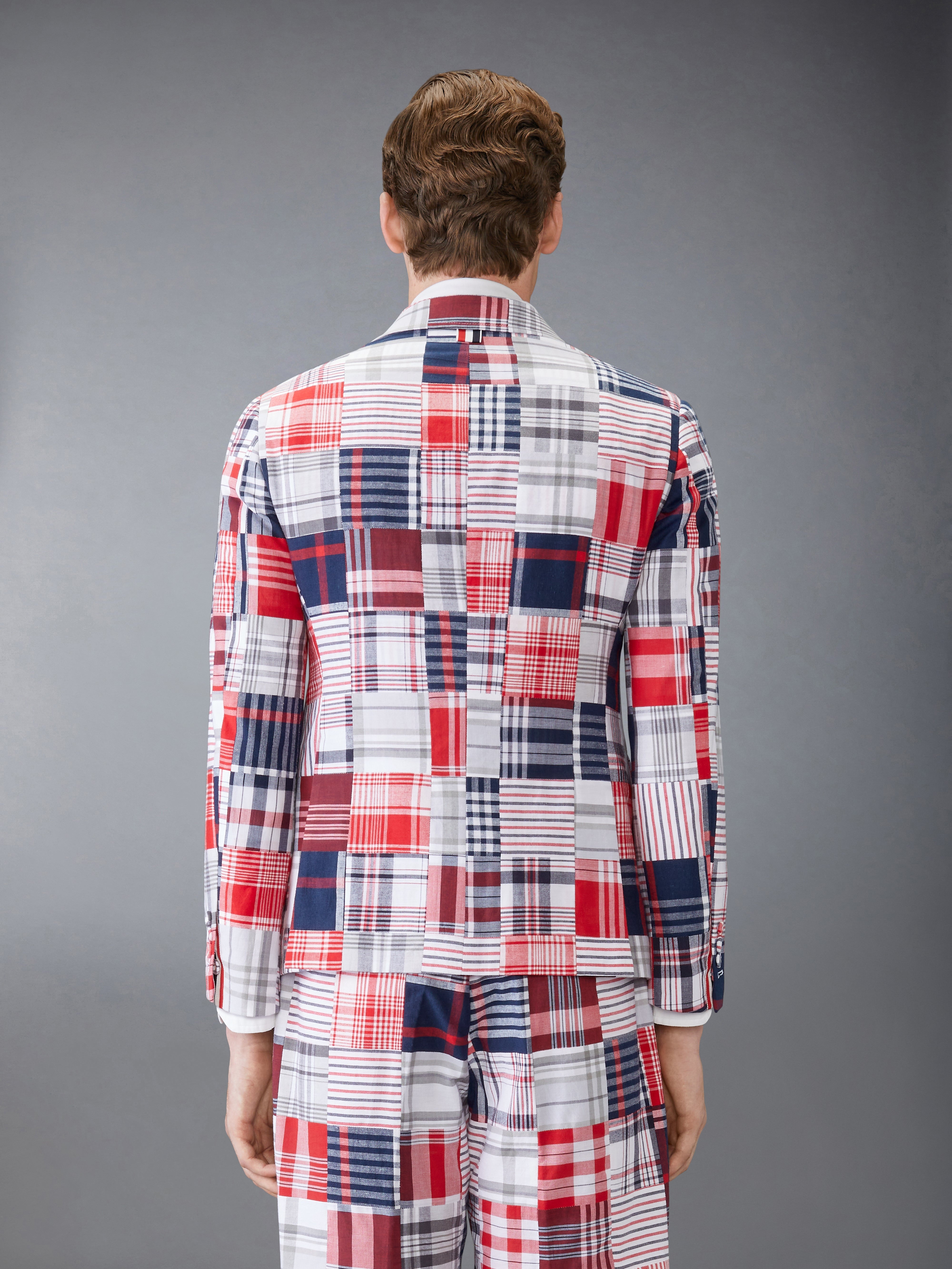 CLASSIC PATCHWORK UNCONSTRUCTED SPORT COAT - 3