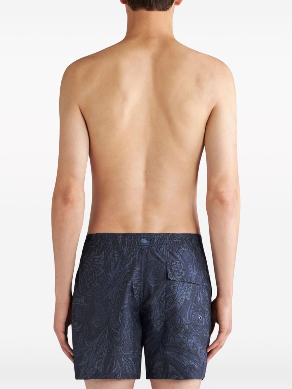 paisley-print swim shorts - 4