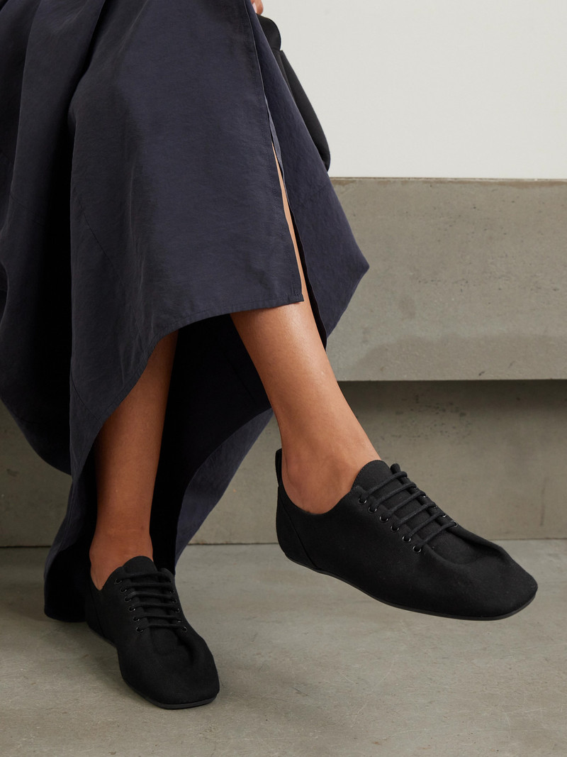 TOTEME Recycled Cotton-twill Sneakers outlook