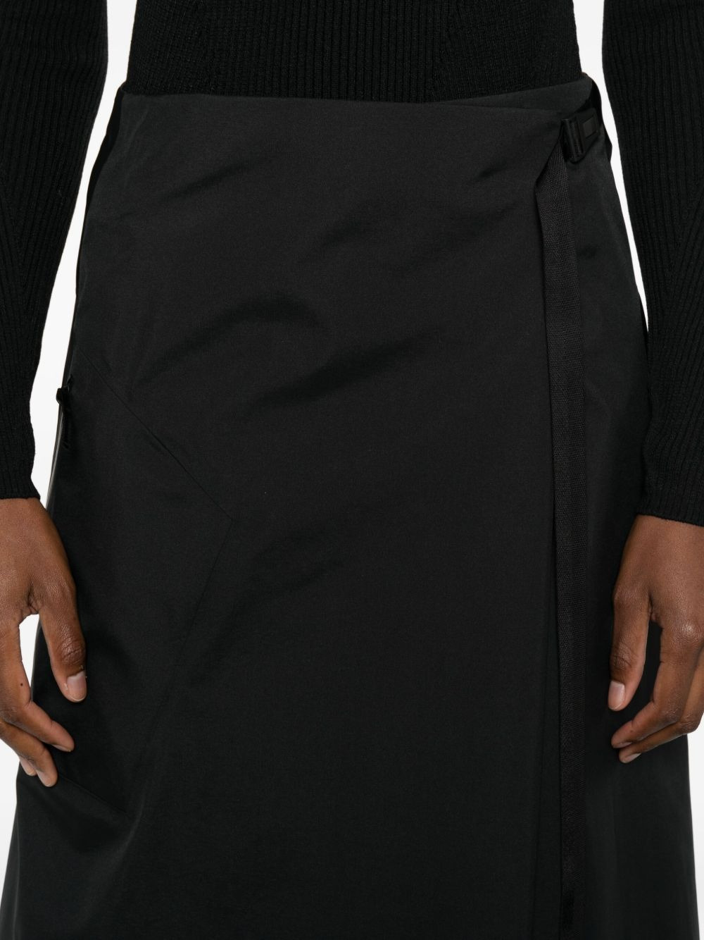 wrap midi skirt - 5