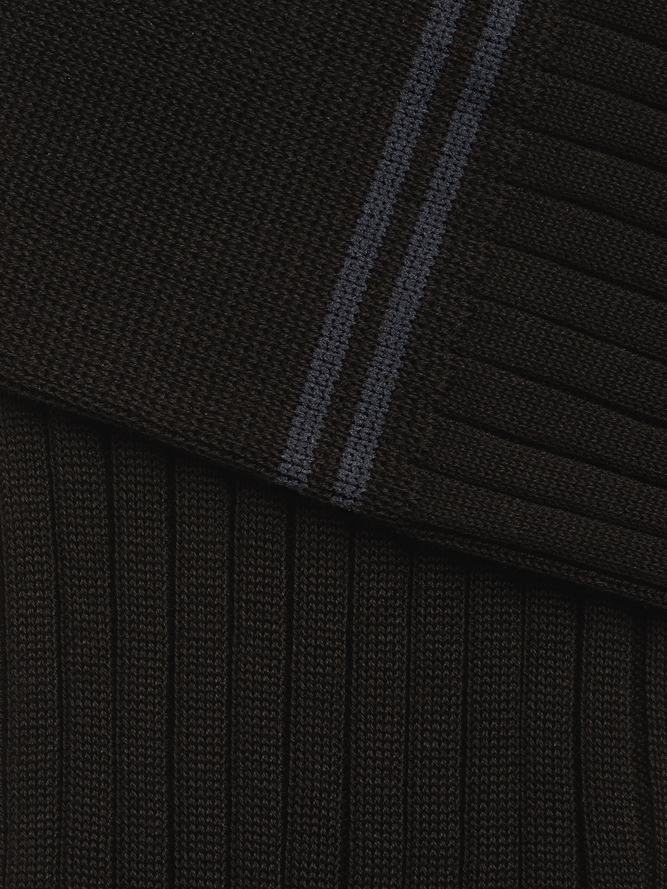 BLACK COTTON SOCKS - 2